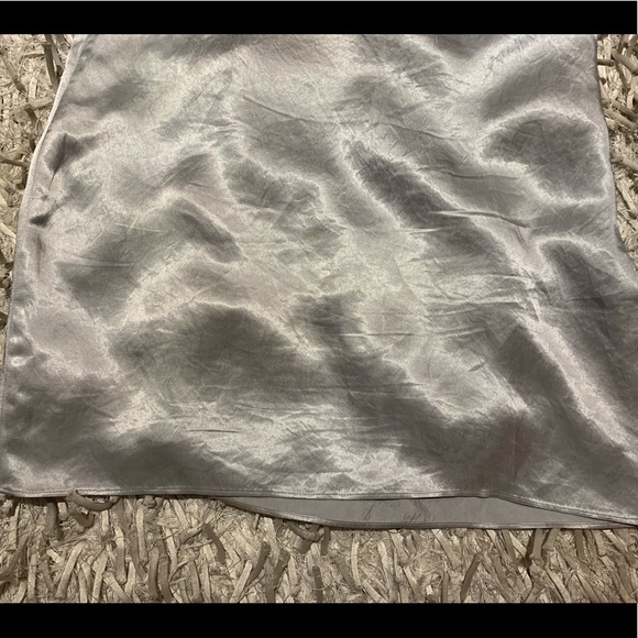 Aritzia Babaton Beck Silver Mini Dress - Picture 12 of 13